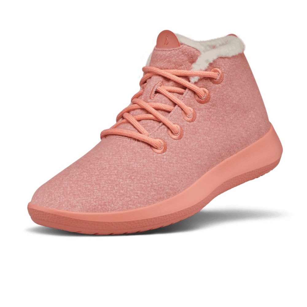Allbirds Women's Wool Runner-Up Mizzle Fluffs Shoes Sneakers Calm Coral Size 10